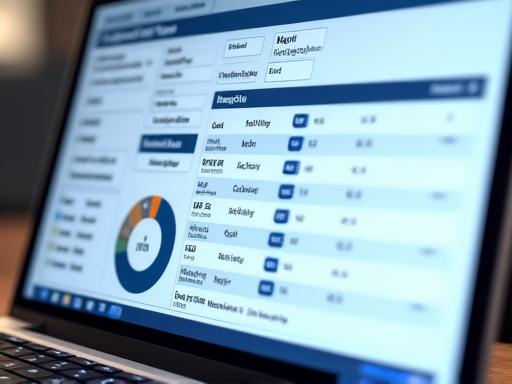 Dashboard del sistema di gestione proprietaria (PMS)